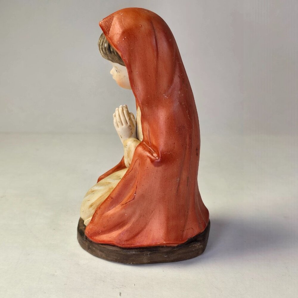 Vintage Nativity Set Porcelain Figurine Figure Mary Christmas Decor Holiday - Picture 5 of 8